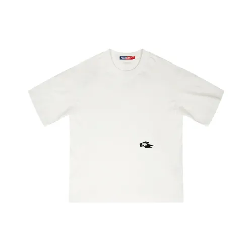 Powolves Экрю Унисекс Футболка