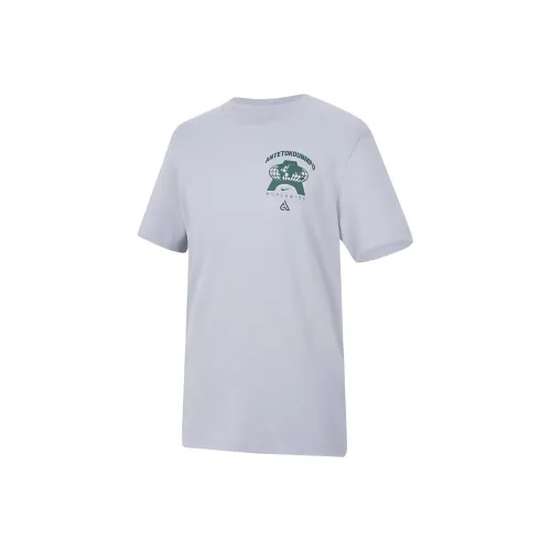 Nike Giannis T Shirt Мужская Серого цвета