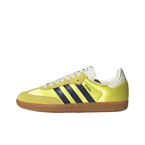 Adidas Originals Samba Low Топ Кроссовки для скейтбординга Женские Желтые