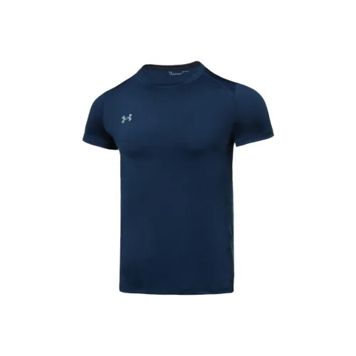 Under Armour Streaker T Рубашка Мужская Темно-синяя