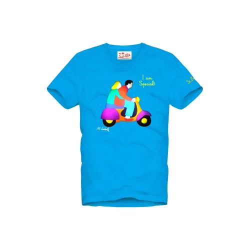 MC2 SAINT BARTHELEMY T Рубашка Мужская Синяя