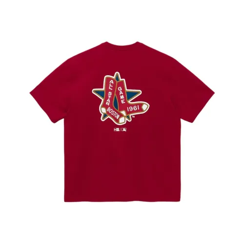 New Era SS24 T-Shirt Унисекс Красный