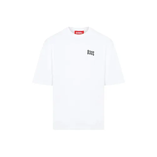 032c Белая Мужская T-Рубашка