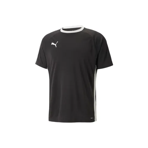 Puma Liga Черная Мужская T-Рубашка