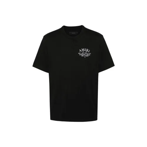AMIRI Мужские черные футболки
