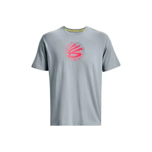 Under Armour Curry T-Shirt Мужская Синие