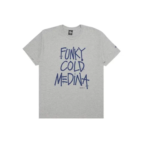 Stussy Серый Мужской T-Рубашки