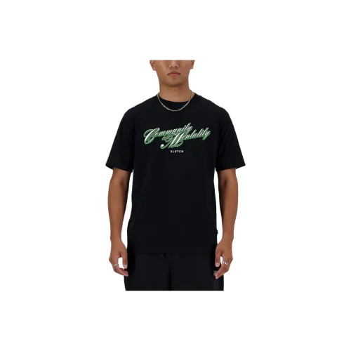 New Balance T-Shirt Мужской Черный