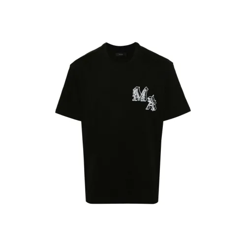 AMIRI Мужские черные футболки