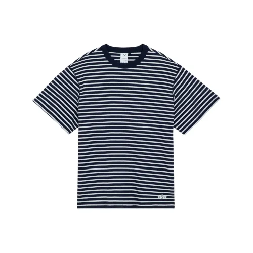 PUMA X Nanamica SS23 Co Брендированная Серия Морской Синий Мужская T-Рубашка