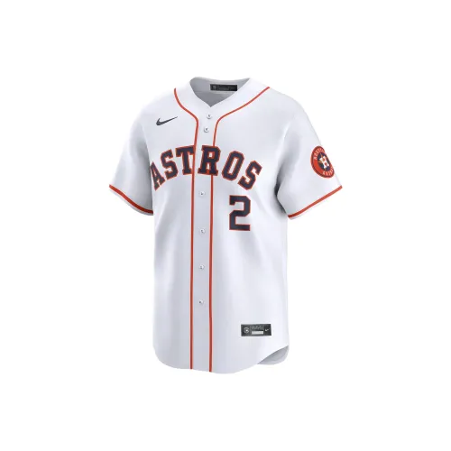 Nike x MLB Base Logo Alex Bregman Houston Astros T-Shirt Мужской Белый