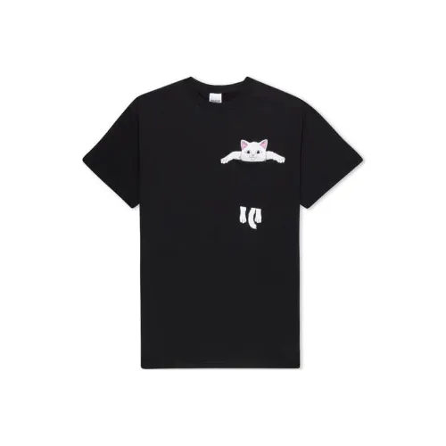 RIPNDIP совместная черная мужская футболка