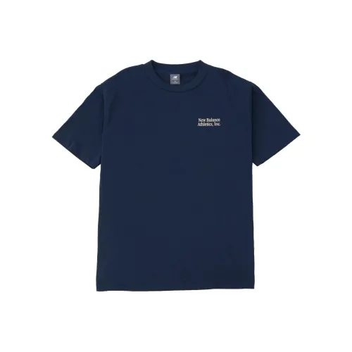 New Balance T-Shirt Мужская Морской Синий
