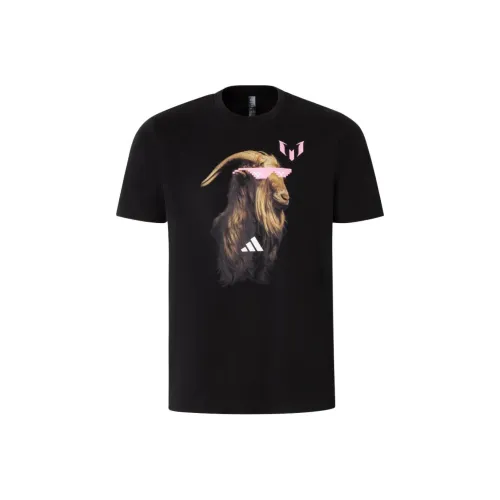 Adidas Messi Series Черные Мужские Футболки