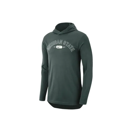 Nike Michigan State T-Shirt Мужская Зеленая