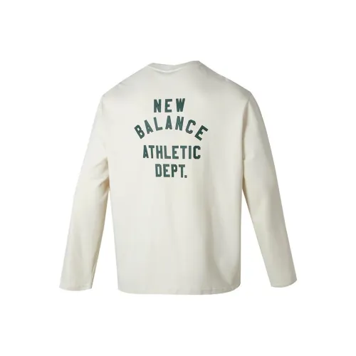 New Balance совместный бренд Экрю Мужская T-рубашка