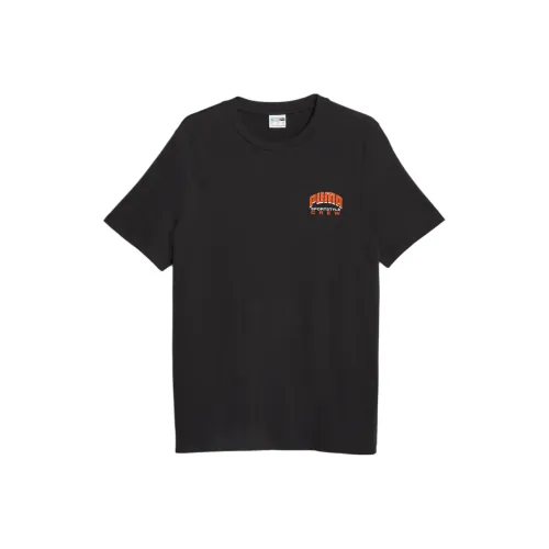 PUMA AC MILAN SPORTSTYLE CREW Graphic Tee T-Shirt Мужская Черная