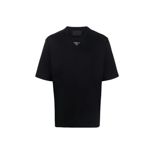 PRADA Мужские черные T-рубашки