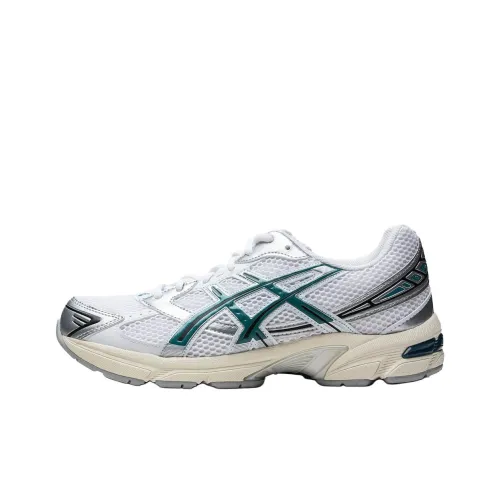 Asics Gel 1130 Low Top Повседневные Беговые Кроссовки Унисекс Белый Зеленый