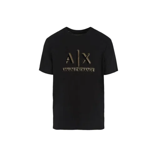 ARMANI EXCHANGEAE SS24 T Рубашка Мужская Черная