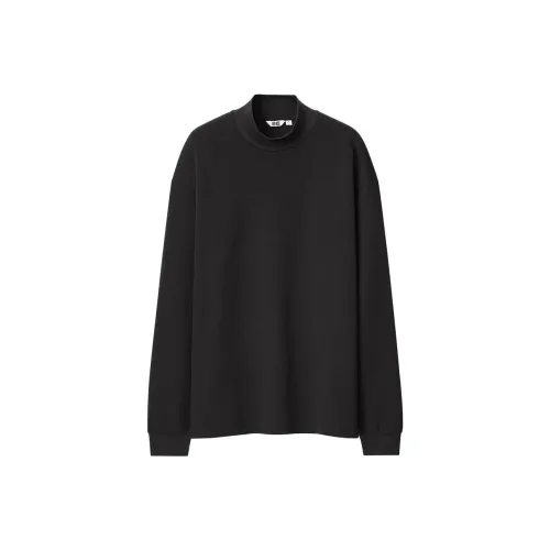 UNIQLO Черная унисекс футболка