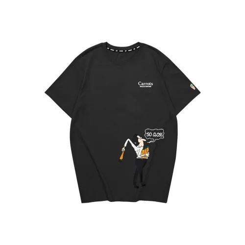 Skechers X Carrot Graphic T-Shirt Унисекс Угольный Черный