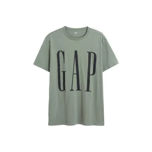 GAP Шалфейно-зеленая унисекс футболка