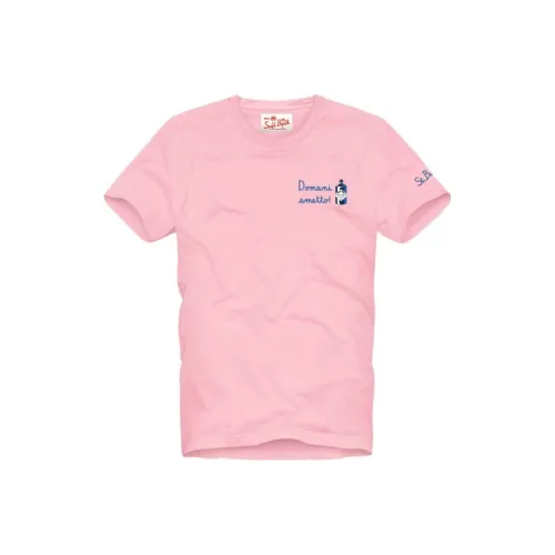 MC2 Saint Barth Розовые Мужские T-рубашки