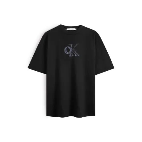 Calvin Klein T-Shirt Мужской Космический Черный