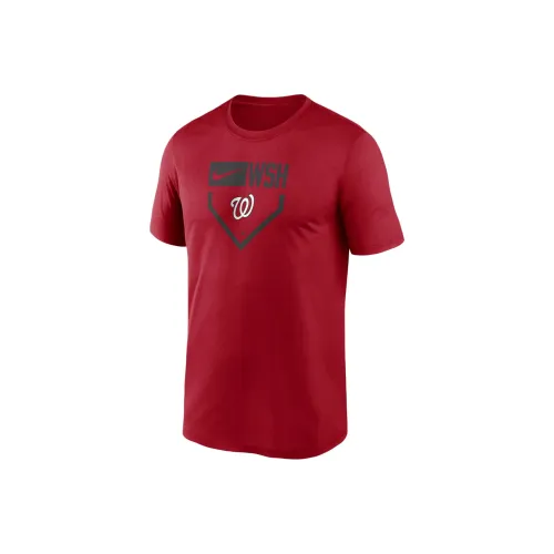 nike Washington Nationals Дом Пластина Icon Legend T-Shirt Мужской Красный