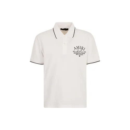 AMIRI Белая Мужская T-Рубашка