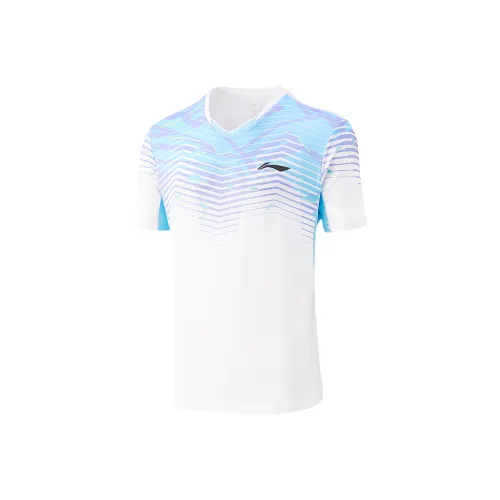 LINING T Рубашка Унисекс Стандартная Белая