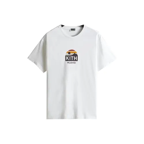 Kith Белая Унисекс Футболка