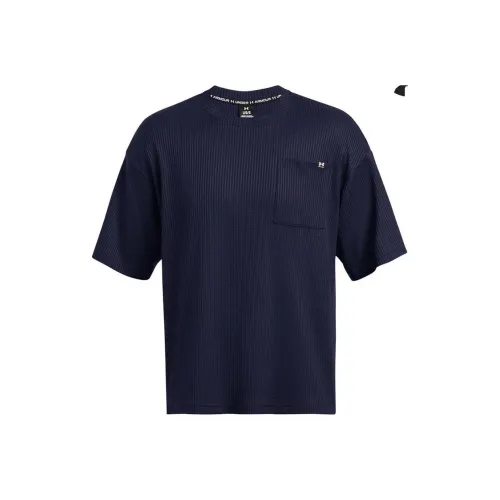 Under Armour Морской Синий Мужская Футболка