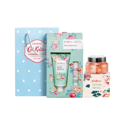 Cath Kidston Hand And LIP Мед Увлажняющий Набор Маска для лица Наборы для ухода за кожей Ароматный Увлажняющий 50 мл + 4 г + 120 г