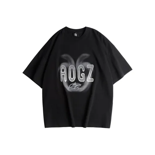 AOGZ UV Защита от солнца Быстросохнущая Серия Короткий рукав T-рубашки Унисекс