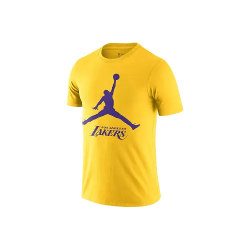 Jordan Los Angeles Lakers Essential T-Shirt Мужская Желтая