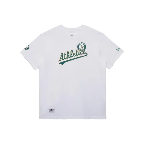 New Era x MLB Base Logo SS24 Auckland Aces Команда Футболка Унисекс Белая