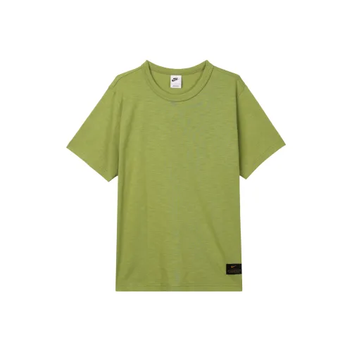 Nike Груша Зеленый Мужской T-Рубашки