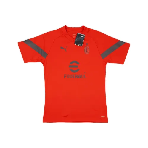 PUMA Red Men's T-Shirts PUMA Красные Мужские Футболки