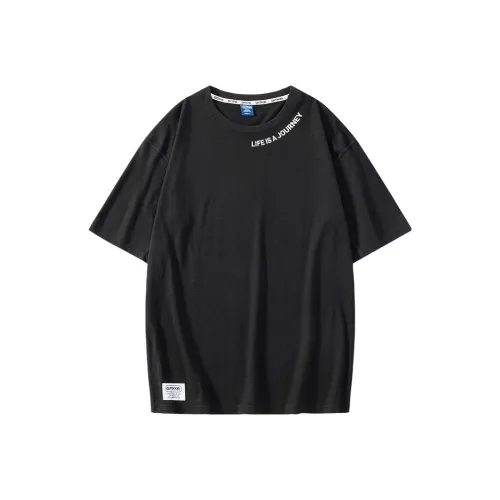 OUTDOOR PRODUCTS Классический черный Мужская футболка с коротким рукавом