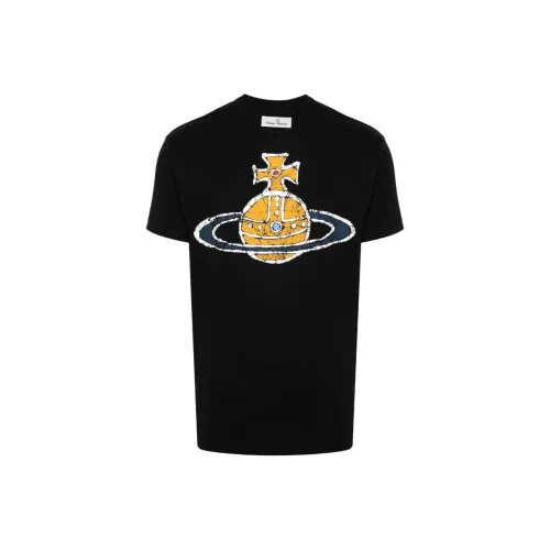 Vivienne Westwood Мужские черные T-рубашки