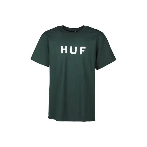 HUF Co-Brand Зеленая Мужская T-Рубашка