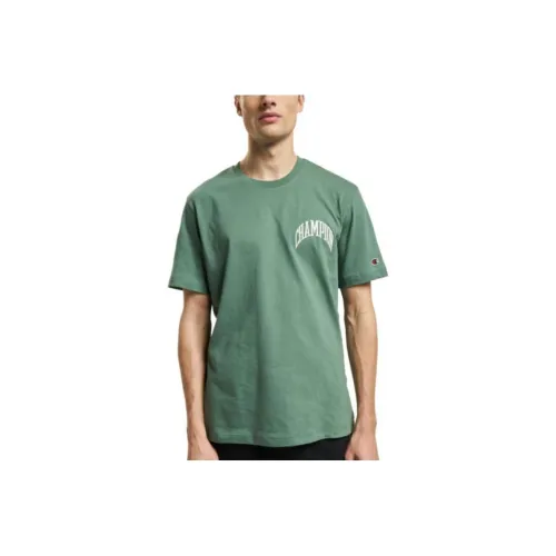 Champion Зеленый Мужской T-Рубашки