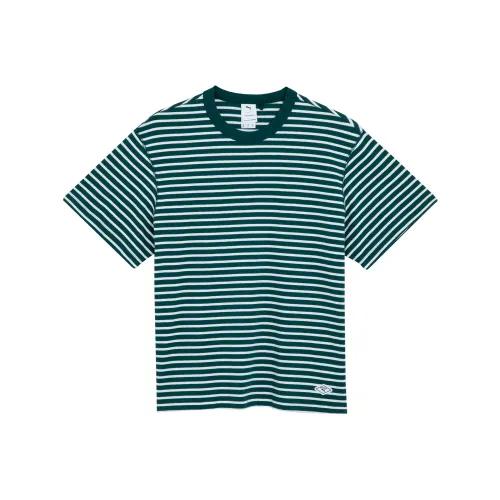 PUMA X Nanamica SS23 Co Брендированная Серия T Рубашка Мужская Зеленая