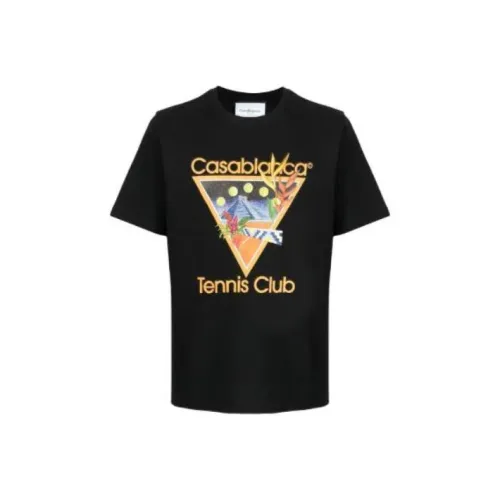 CASABLANCA Черные Мужские T-рубашки