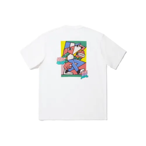 Подкладка x Pablo Ientile T Рубашка Мужская Сливочно-белая