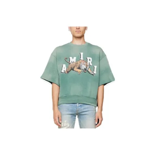 AMIRI Зеленые Мужские T-рубашки