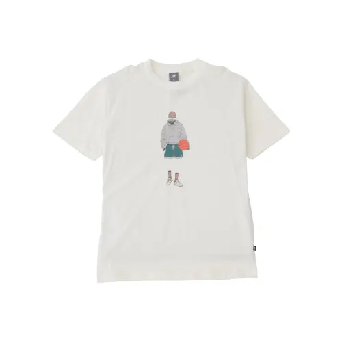 New Balance совместный бренд Graphic Premium Sport Culture Sea Salt Мужская T-рубашка