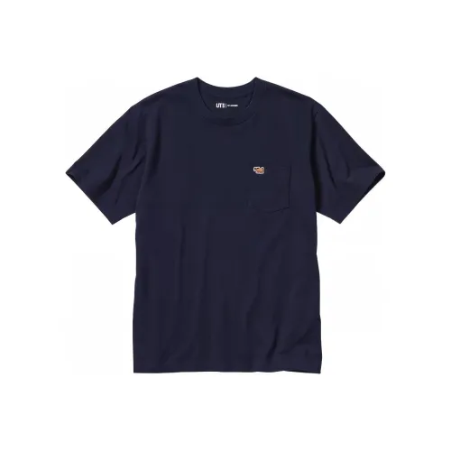 UNIQLO T-Shirt Унисекс Темно-синий